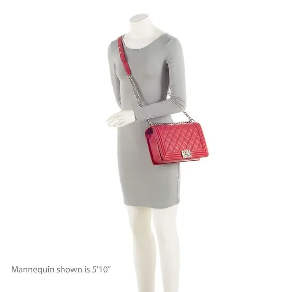 Chanel Perforated Lambskin New Medium Boy Bag - Picture 5 of 15